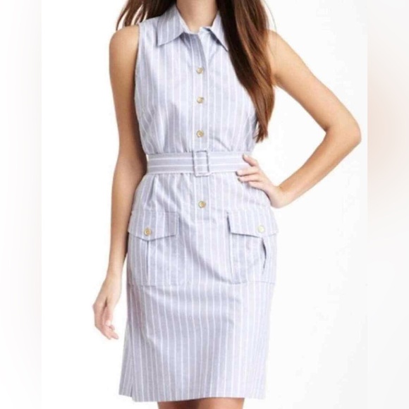 J.McLaughlin Sleeveless Belted Dress - Picture 7 of 7